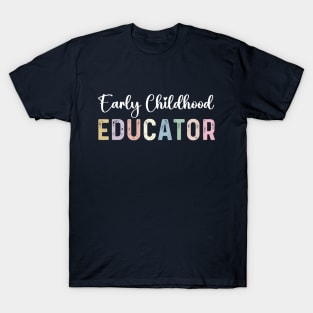 Funny Special Education Vintage Early Childhood Educator T-Shirt